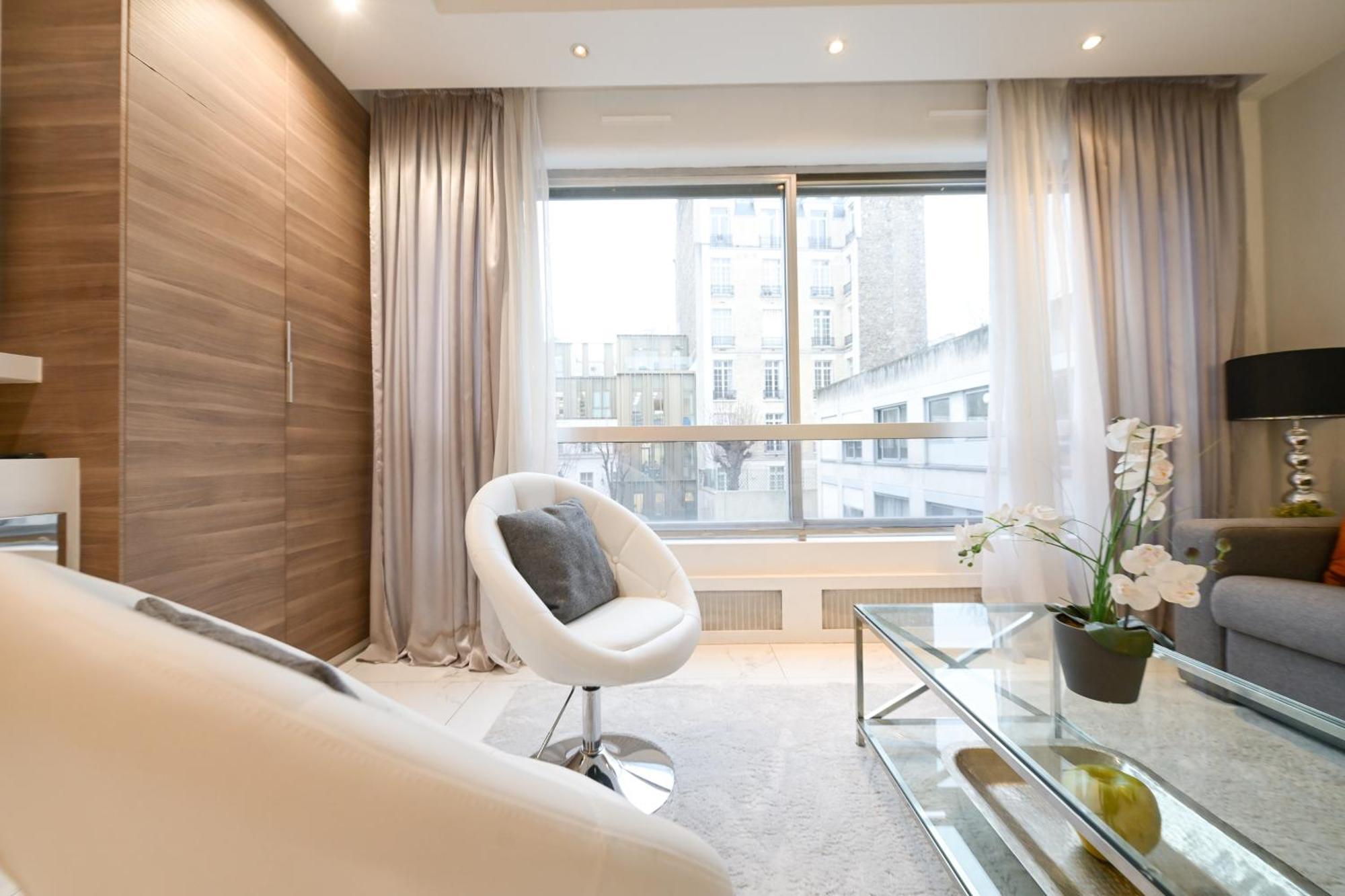 Modern & Peaceful 1bd By Champs-elysees With Ac Appartamento Parigi