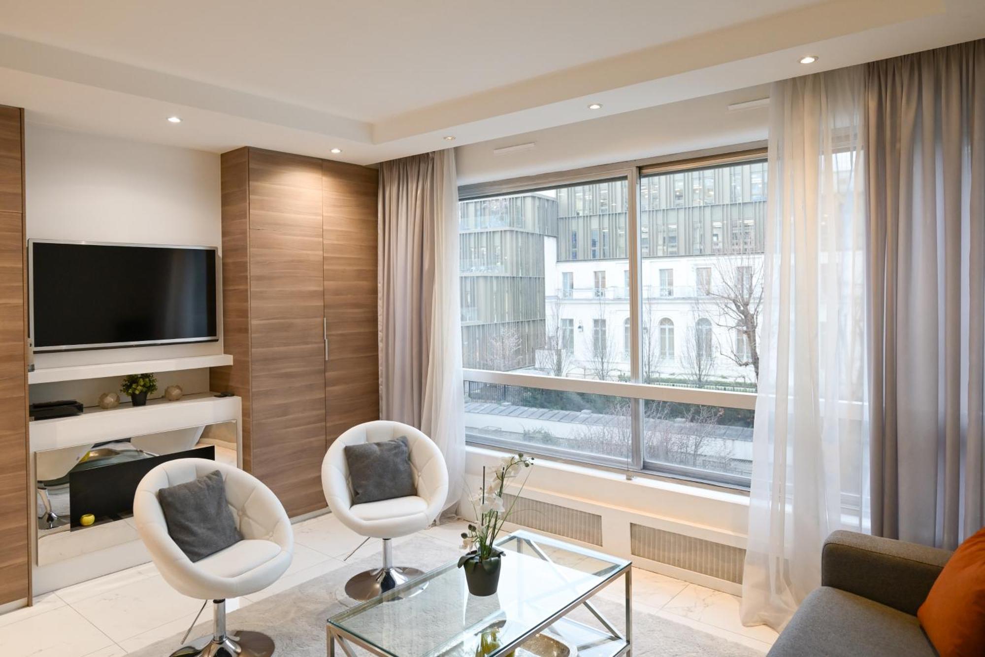Modern & Peaceful 1bd By Champs-elysees With Ac Appartamento Parigi